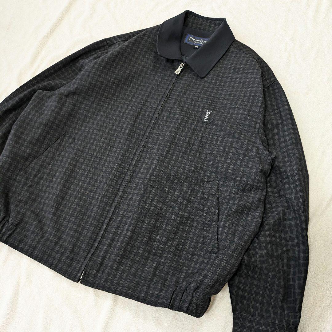 限定 イヴサンローラン スイングトップ ハリントンジャケット ブルゾン