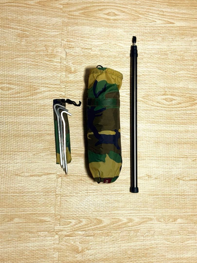 モンベル カモワッチテンチョ カモフラ ポンチョ UL mont-bellテント