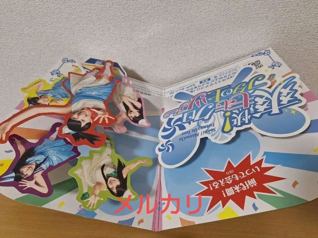 ロッテ 爽 飛び出す絵本式POP ももクロ 百田夏菜子 佐々木彩夏 桃色幸运草Z