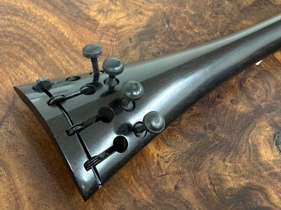 【新品】ドイツ製 チェロ用エボニーテールピース Bois d'Harmonie チェロ用テールピース ツゲ/フレンチ | マック