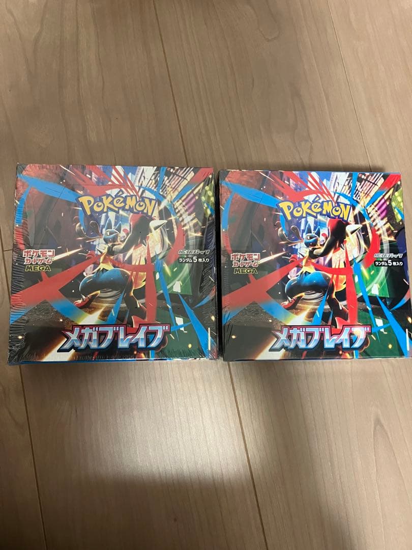 ポケモンカード ハイクラスパック【MEGAドリームex】シュリンク付き6BOX