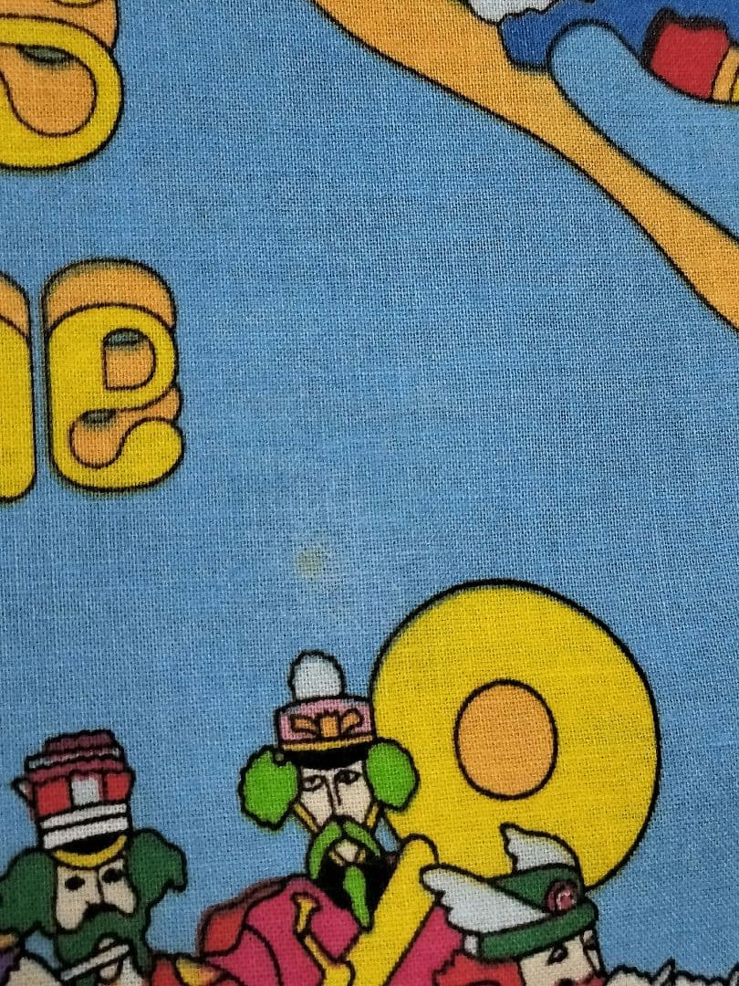 The Beatles タンブラー イエローサブマリン ヴィンテージ ハンカチ付