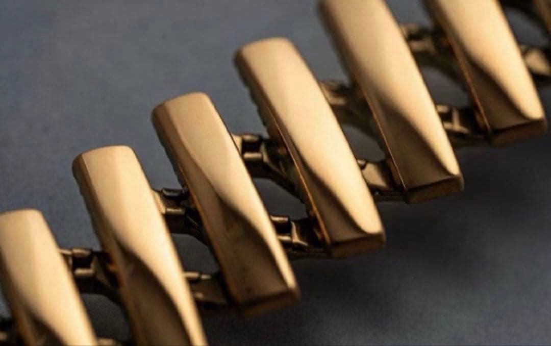 新品 蛇腹ベルト コンビ ハミルトン staysick ビンテージ 希少 レア