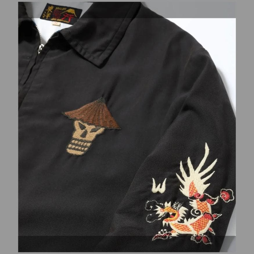 2025秋冬新作！テーラー東洋 ベトジャン ヴィンテージ加工 “SKULL”XL