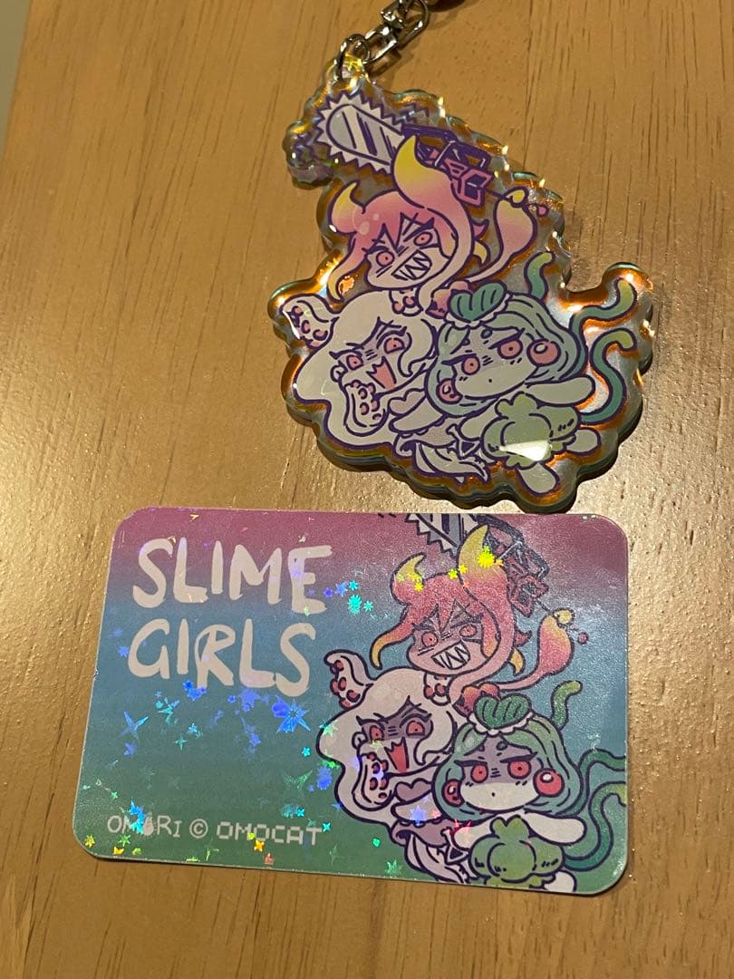 OMORI オモリ BOSSRUSH アクリルキーホルダー スライムガールズ - メルカリ