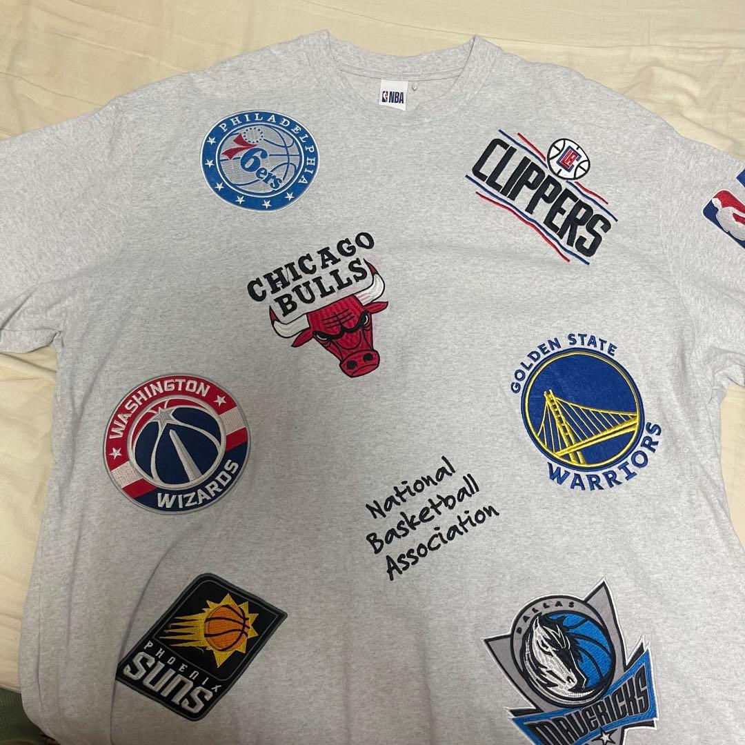 別注NBAチームロゴ ランダムワッペンTシャツ - メルカリ