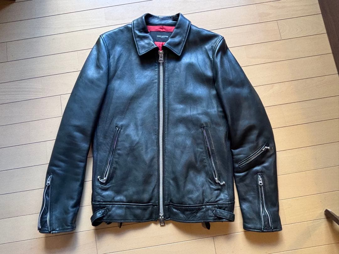 ナノユニバース/nano universe シングルライダース NANO universe（ナノ・ユニバース） 革ジャン ライダース バンドカラー