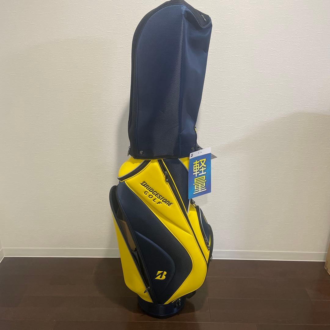 BRIDGESTONE GOLF 軽量ゴルフバッグ イエロー - ゴルフバッグ
