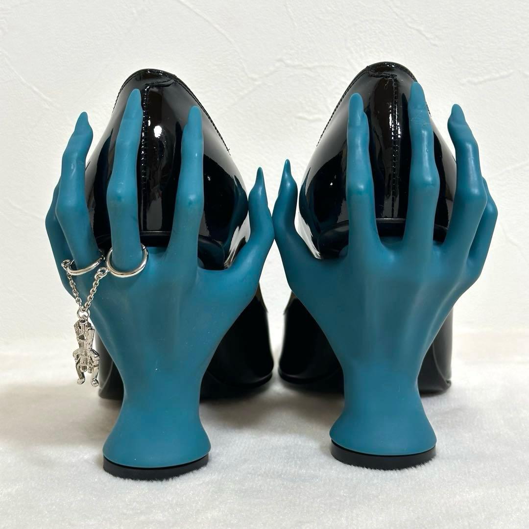 【新品未使用】hazama 惹きずり込まれる運命のヒールパンプス 24.5cm