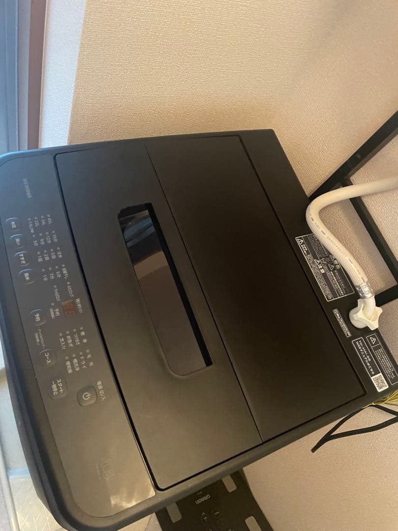 【引取】アイリスオーヤマ 洗濯機 4.5kg ブラック TNI-45A1-B