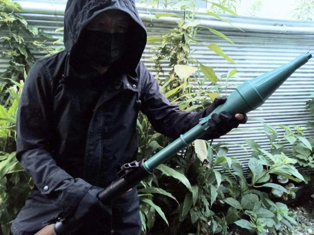 フルスクラッチ RPG-7 ロケットランチャー 3Dプリンター 成形 O