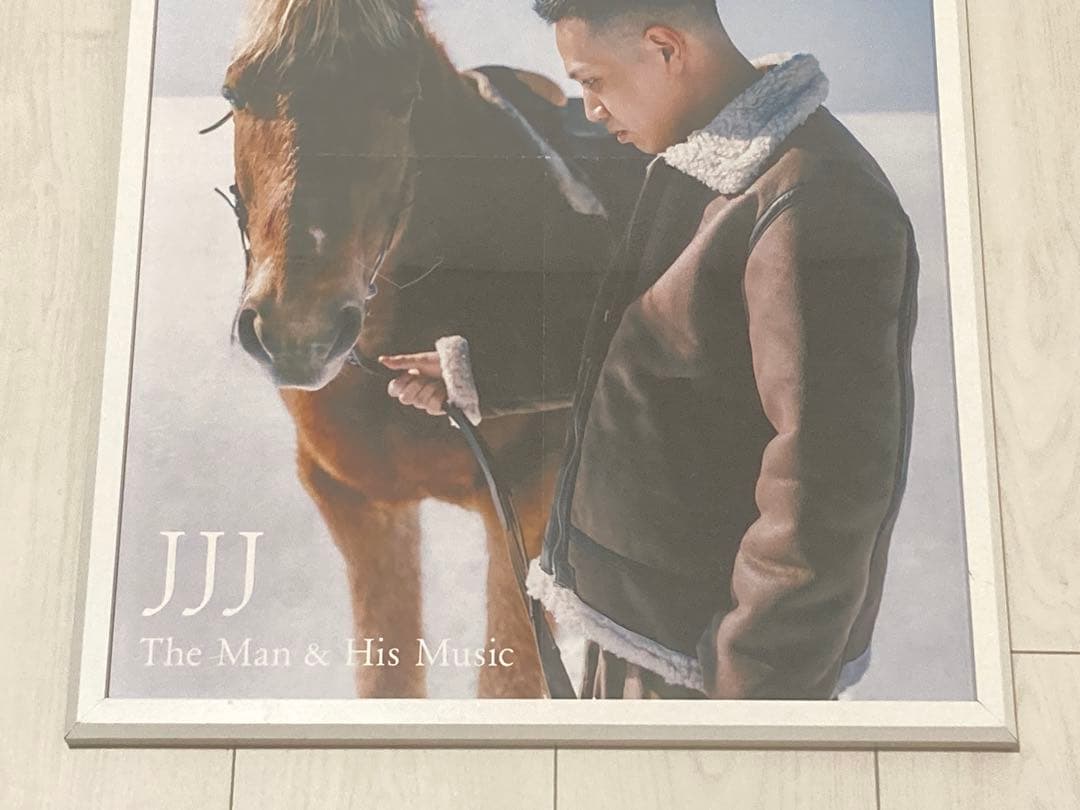 【額縁付き】A2 ポスター jjj 初回限定ポスター