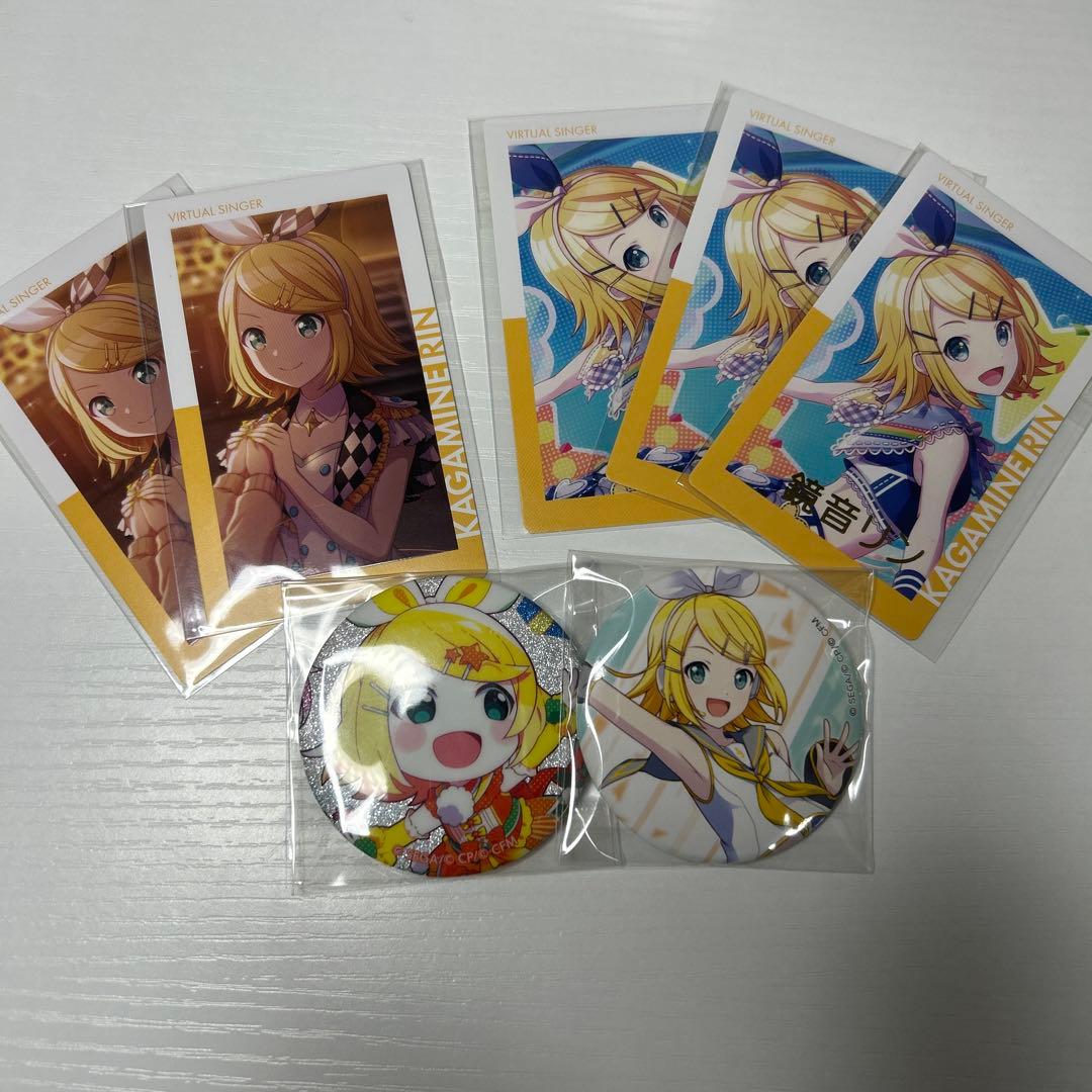 鏡音リン 缶バッジ エピカ 1b - メルカリ