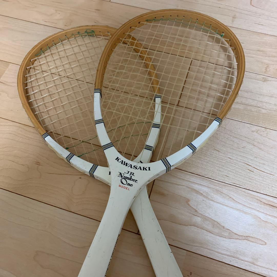カワサキ ニューナンバーワン 軟式テニスラケット - メルカリ