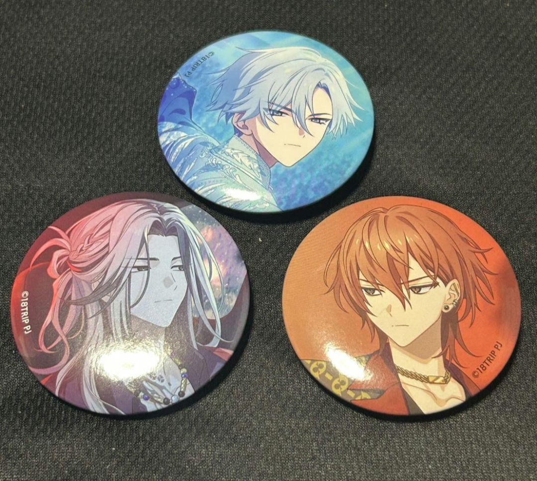18TRIP エイトリ キャラバッジ 缶バッジ 西園練牙 鹿礼光 神名雪風
