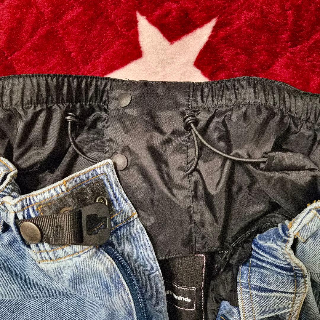 PLAYBOY x DIMITO スタッズデニムパンツ WASHED BLUE - メルカリ