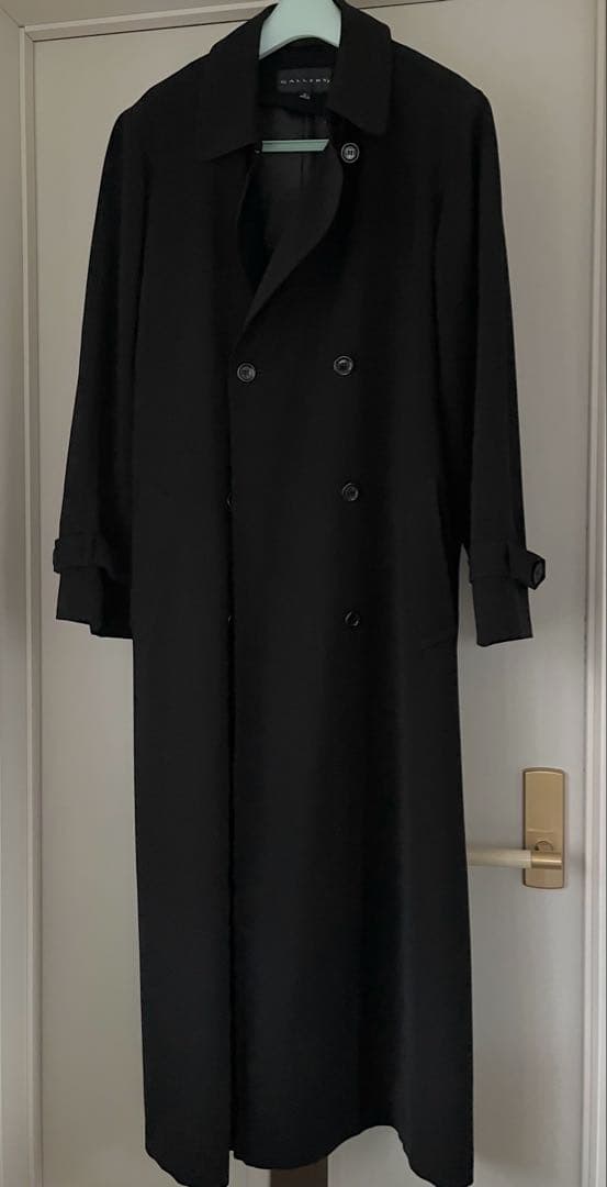 着丈128cm】Super Long Coat 黒 sullen ゴルチエ - メルカリ