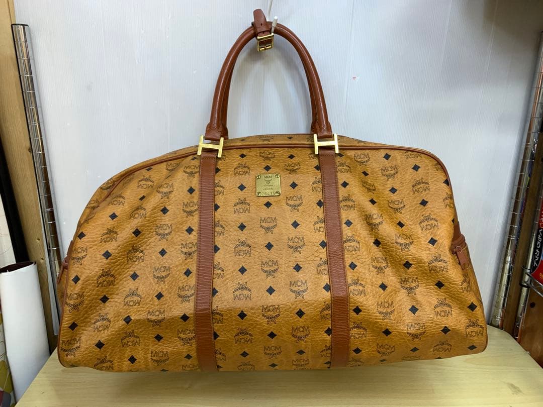 【中古】MCM 大型ボストンバッグ ショルダーストラップ欠品 楽天市場】mcm ボストンバッグの通販