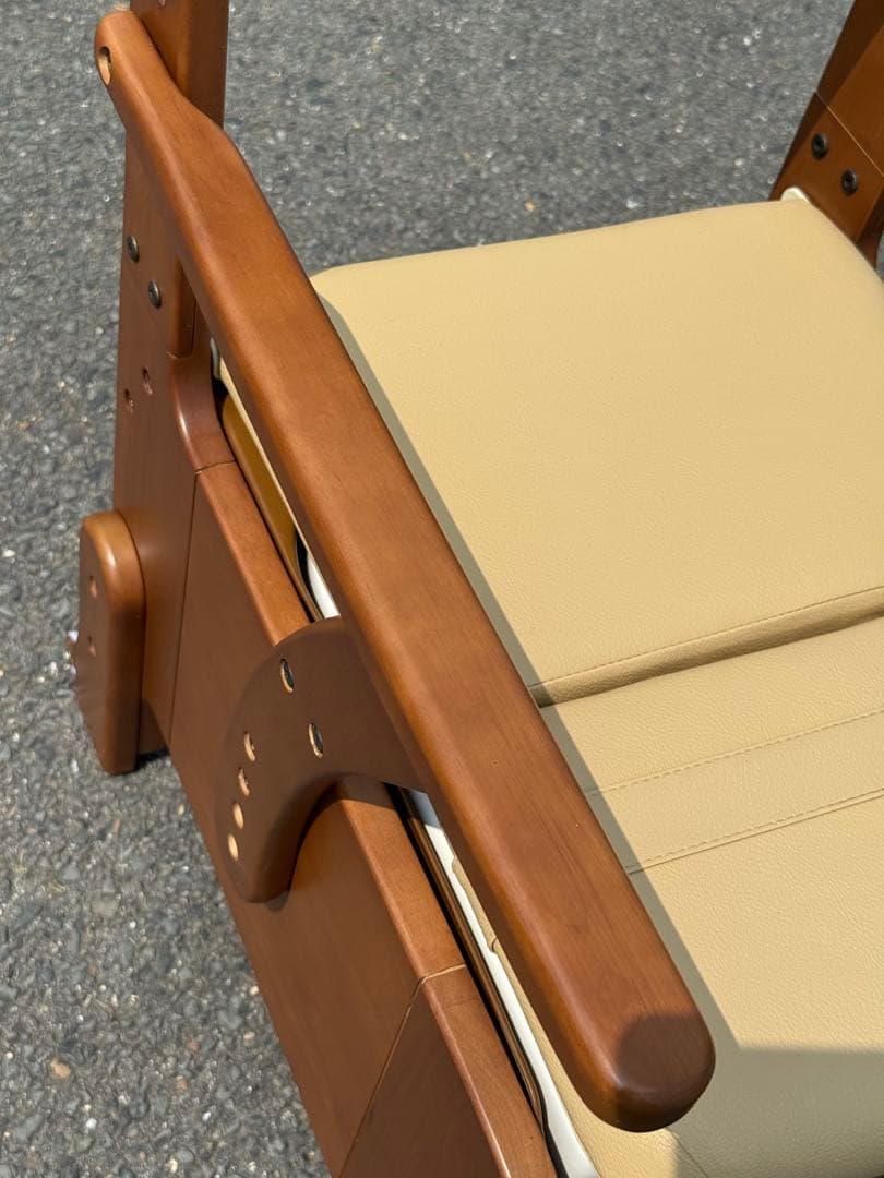 美品 ほぼ未使用 高級 天然木♪ 介護 家具調トイレ コンパクト