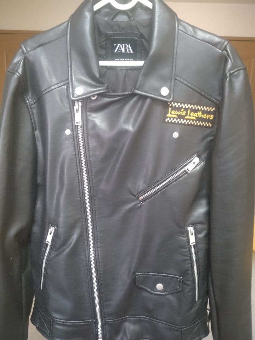 ZARA ライダースジャケット - メルカリ