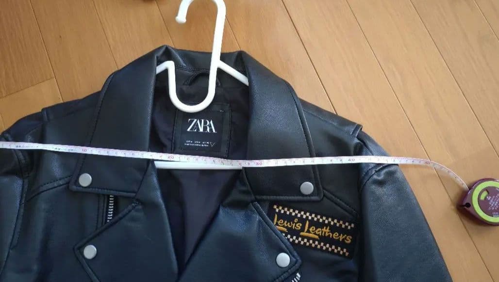 ZARA ライダースジャケット - メルカリ