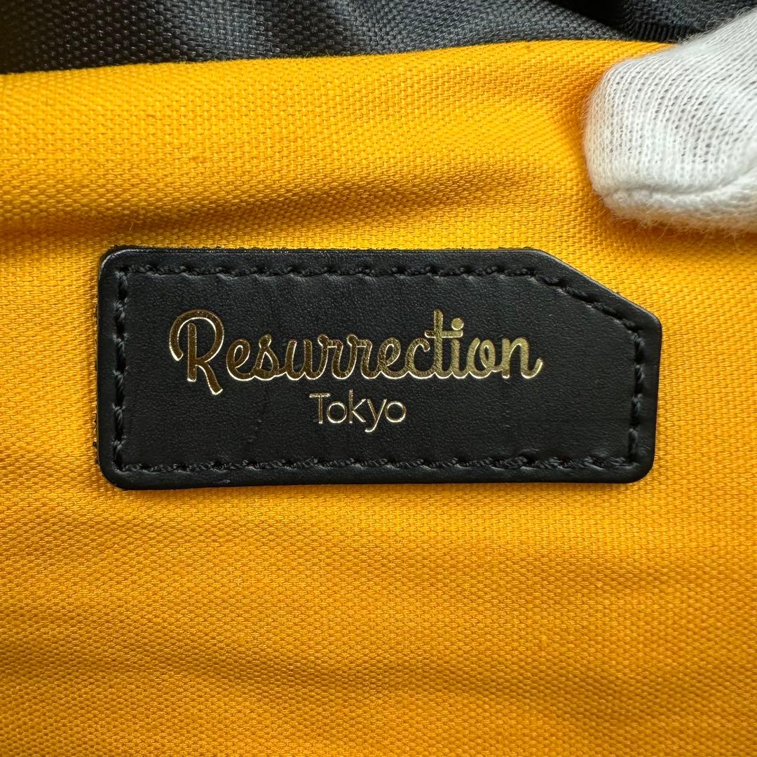 極美品/ レザレクション リュック ラルスNo.3 2way ロゴ ドイツホック