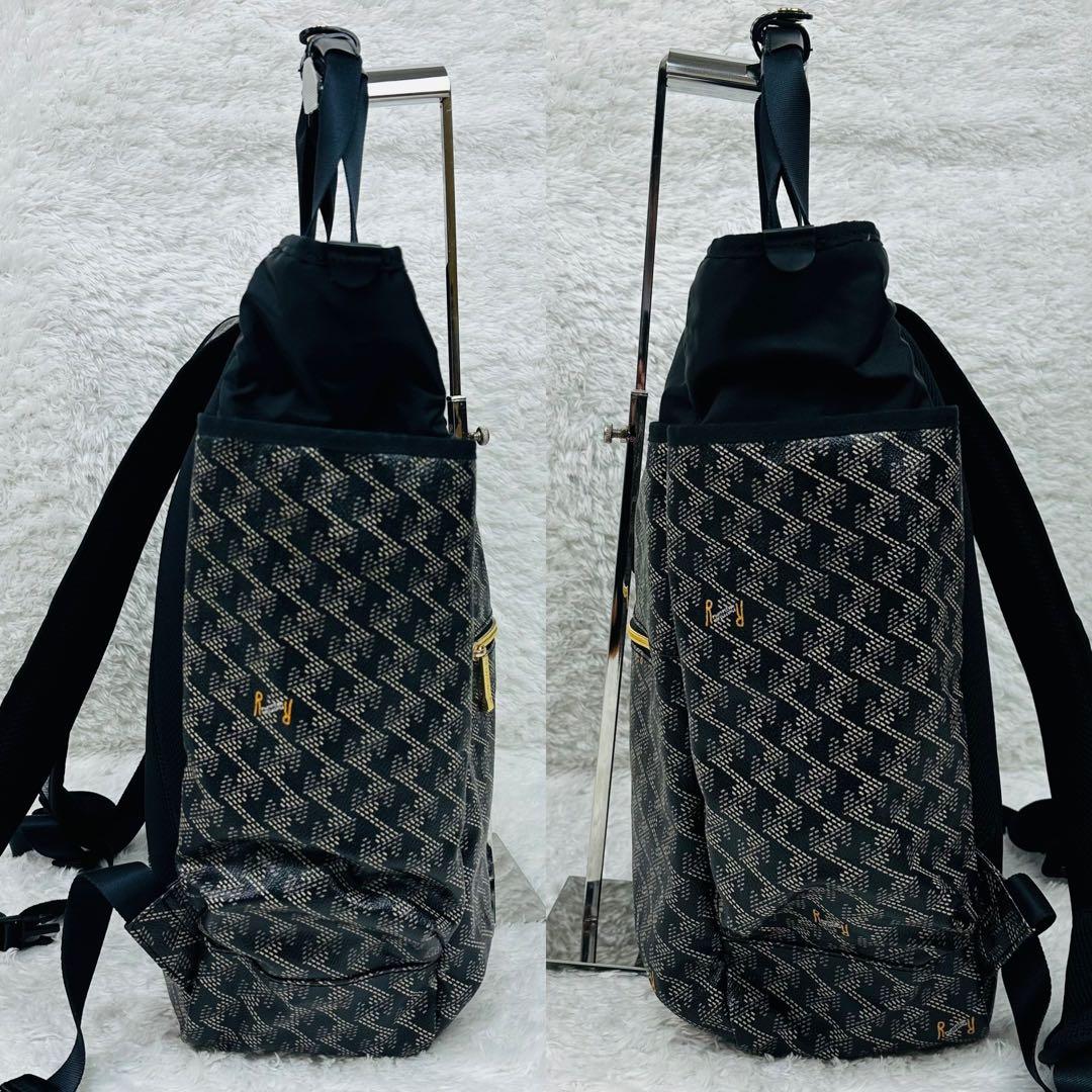 極美品/ レザレクション リュック ラルスNo.3 2way ロゴ ドイツホック