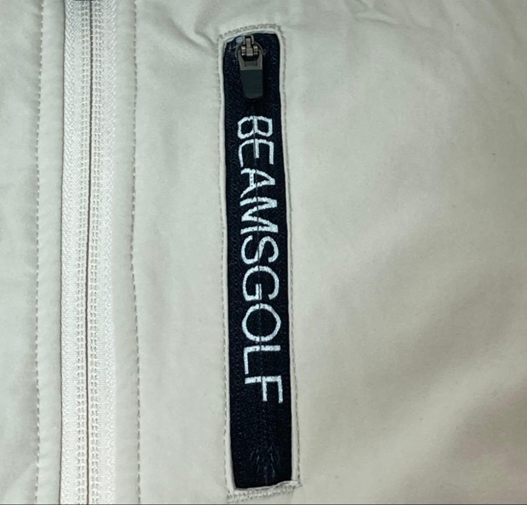 BEAMS GOLF ノーカラージャケット S オフホワイト - メルカリ