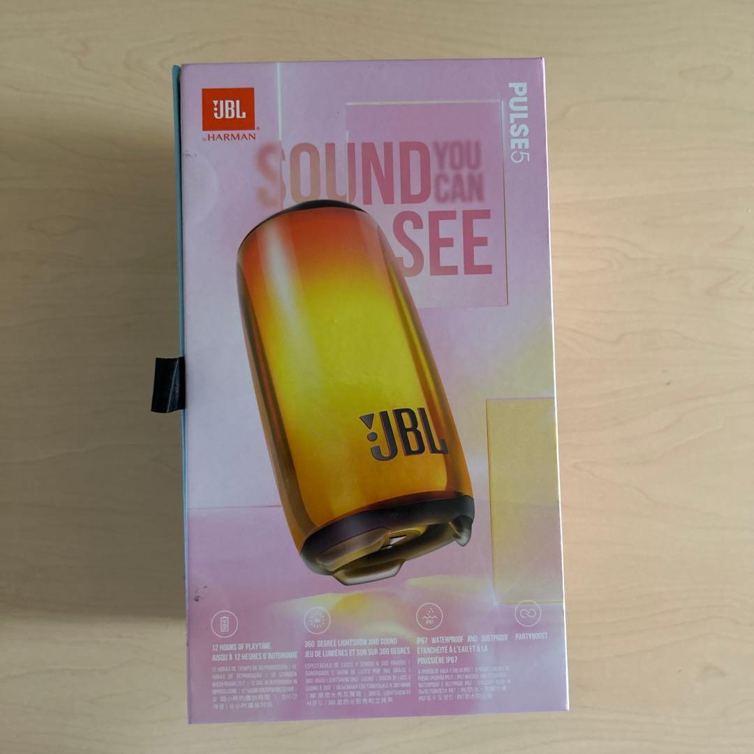 7月2日までに販売/JBL PULSE5ワイヤレススピーカー　付属品あり Amazon.co.jp: JBL PULSE 5 Bluetoothスピーカー USB C充電/IP67防塵