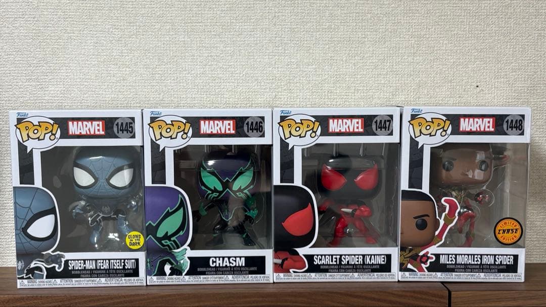 Marvel Funko Pop フィギュアセット 4体