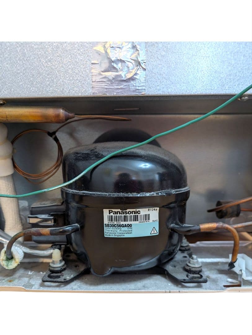 動作品】日立 1ドア冷蔵庫 冷凍庫 R-5ZP 右開き HITACHI