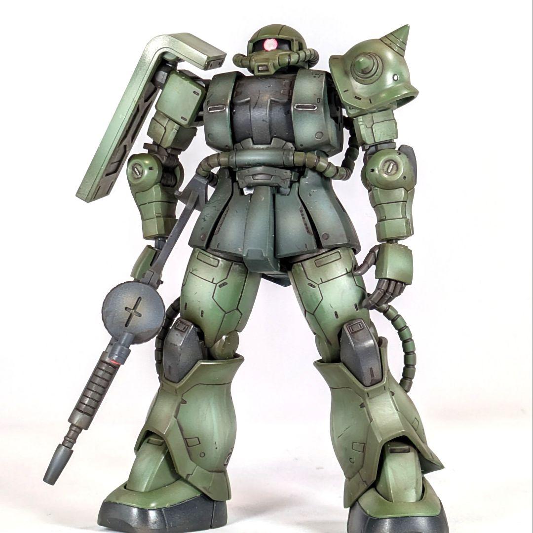 HG】オリジン量産型ザク ガンプラ ジャンク 組立済み - メルカリ