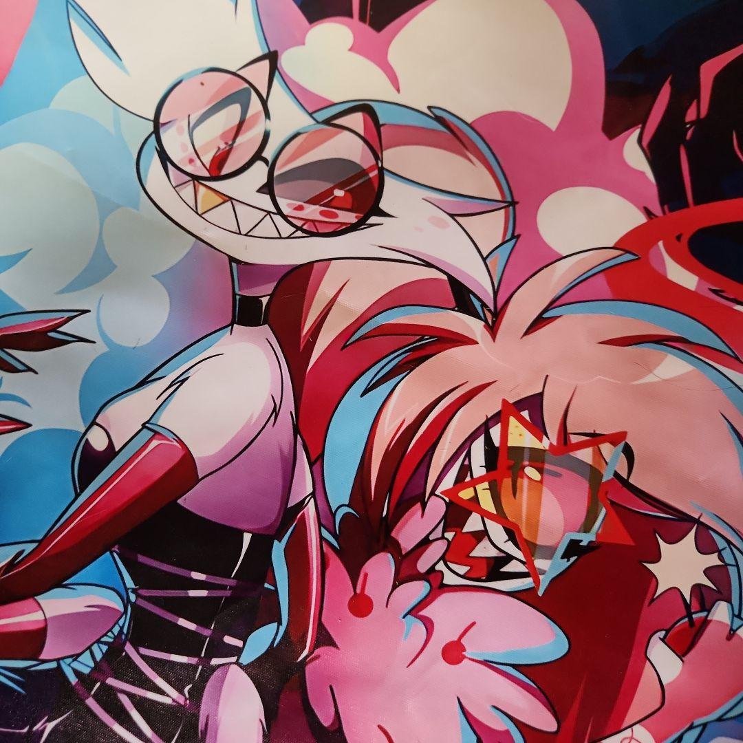 ハズビンホテル エンジェルダストetc タペストリー 美品 - メルカリ