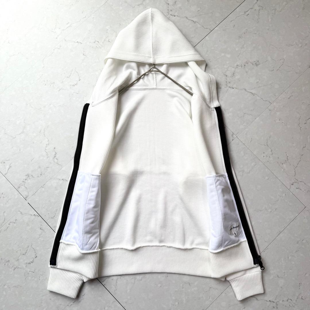 美品 ジャックバニー クォーターゲージ ジップブルゾン パーカー 0