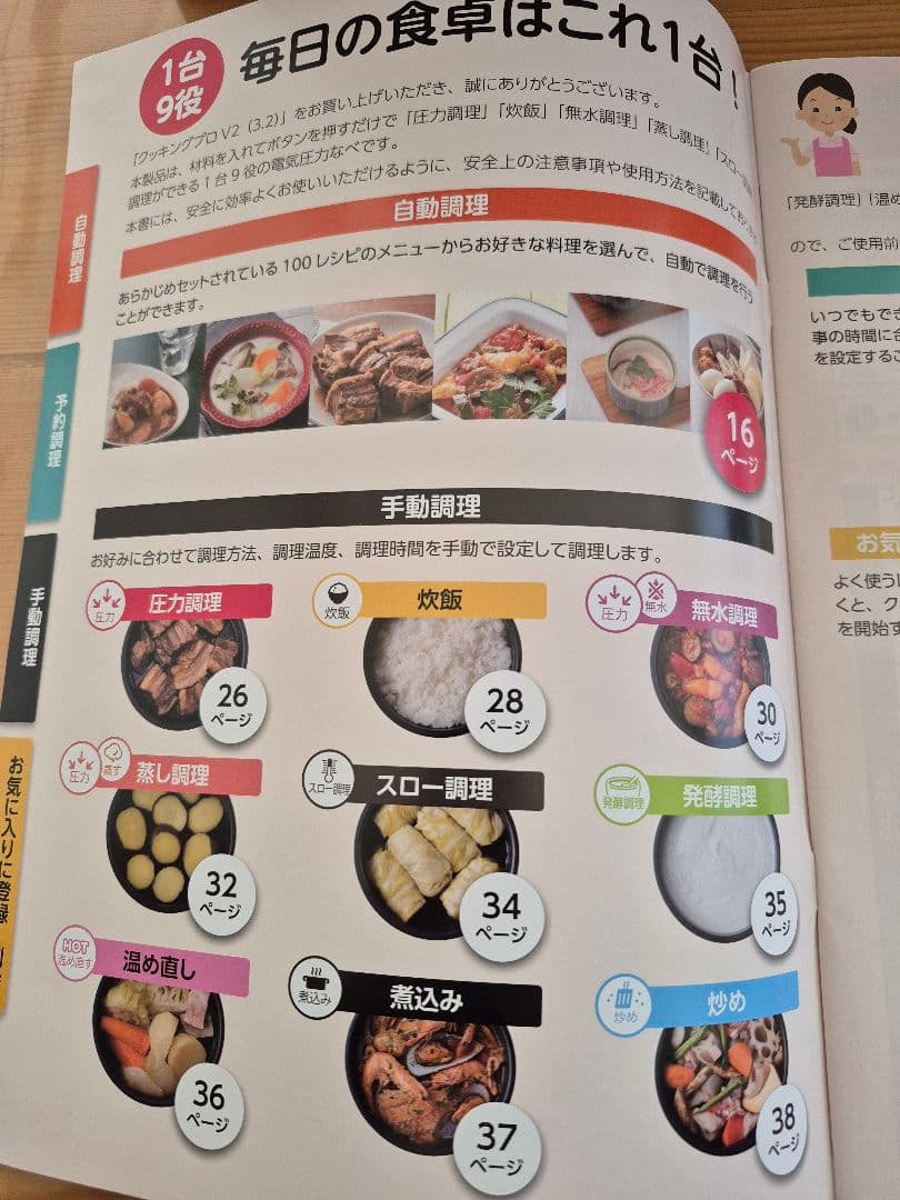 【未使用品】クッキングプロ V2　電気圧力鍋 3.2L