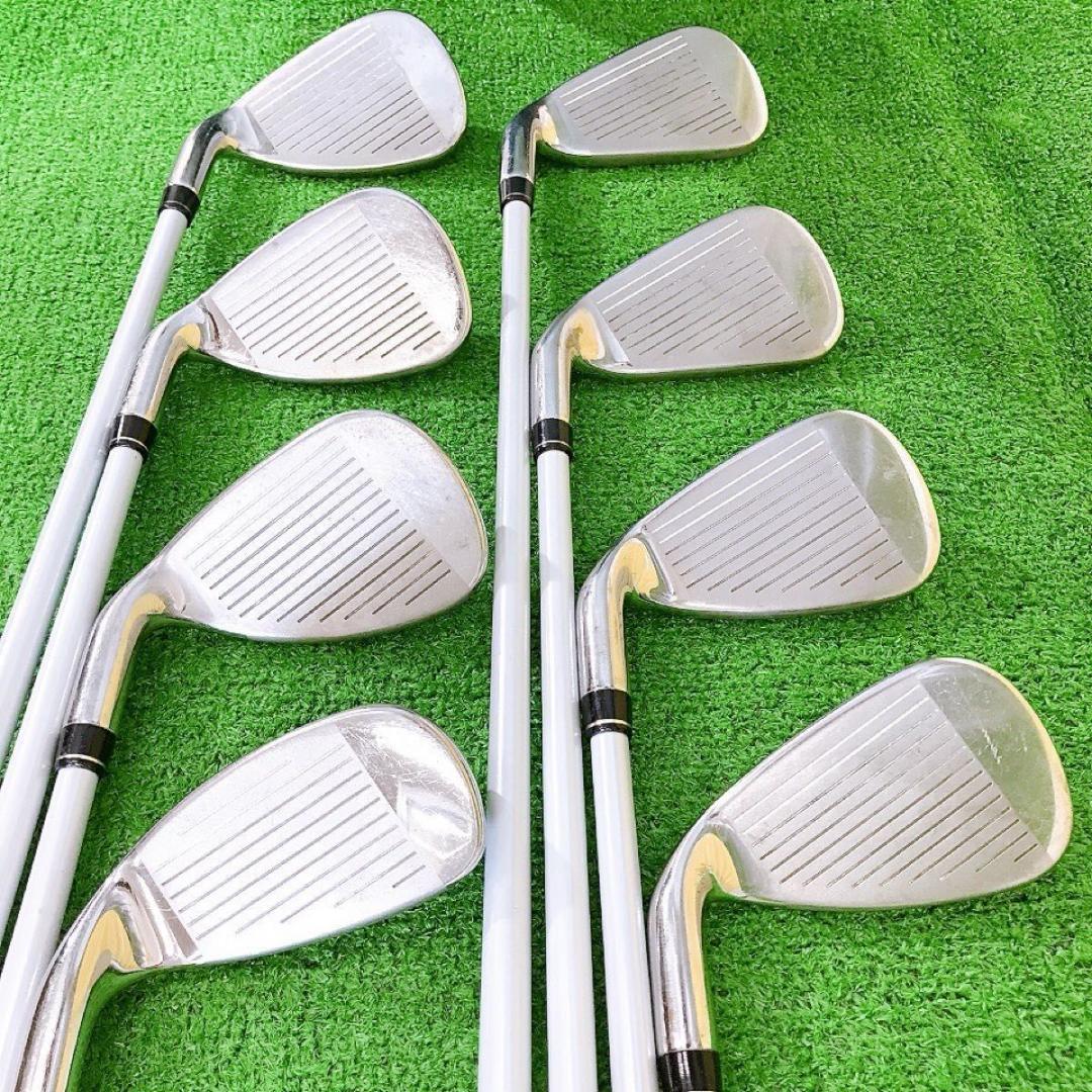 テ23☆豪華8本キャロウェイ フィリー レディースアイアンセット L