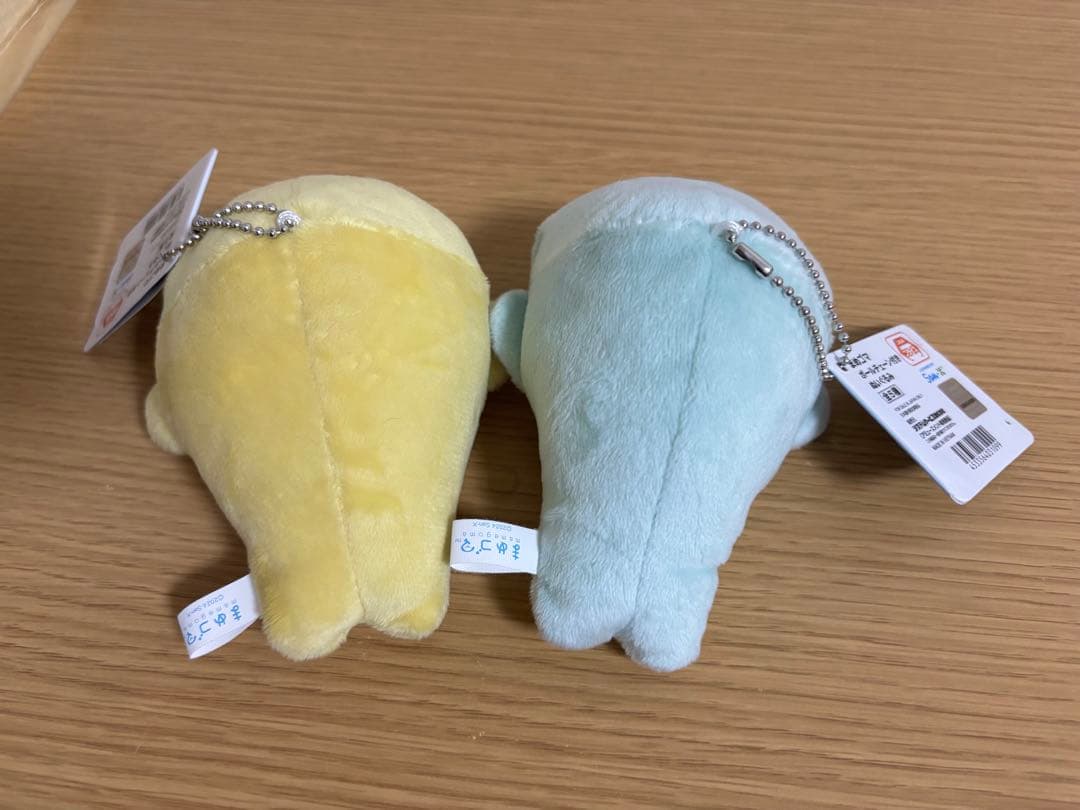 まめゴマ ボールチェーン付き ぬいぐるみ　サンエックス　4点　#1