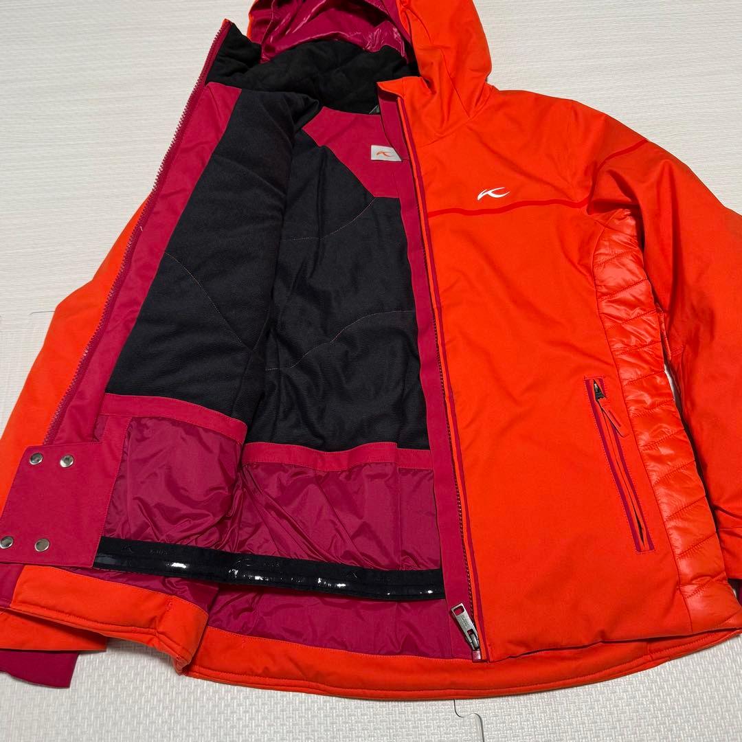 チュース KJUS キッズ ウェア ジャケット オレンジ ピンク 152 - メルカリ