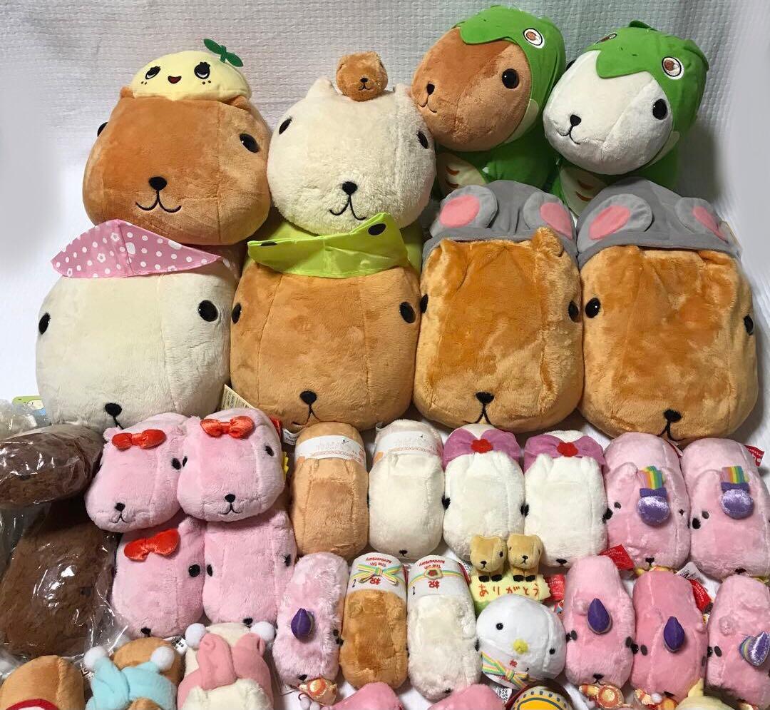 130点以上 まとめ売り カピバラさん ぬいぐるみ マスコット キーチェーン 他