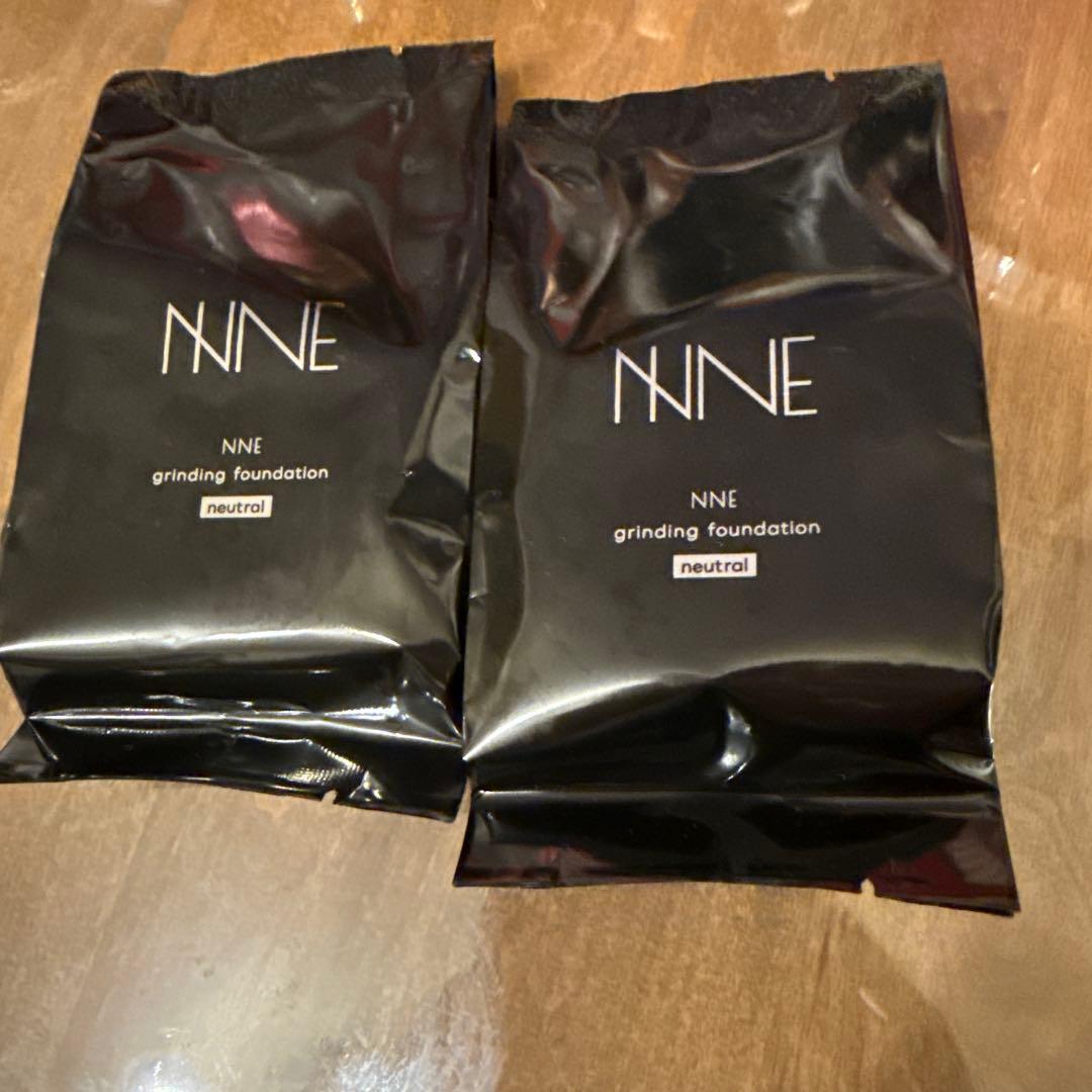 NNEグラインディングファンデーション　ニュートラル新品未使用14g×2 新発売】ついに出た！累計127,000個販売突破(※1)の針ファンデ『NNE