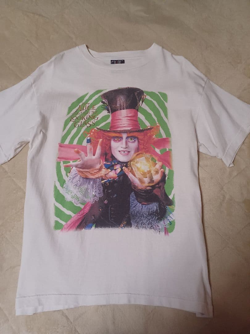 美品 セントマイケル アリス イン ワンダーランド ジョニーデップ T