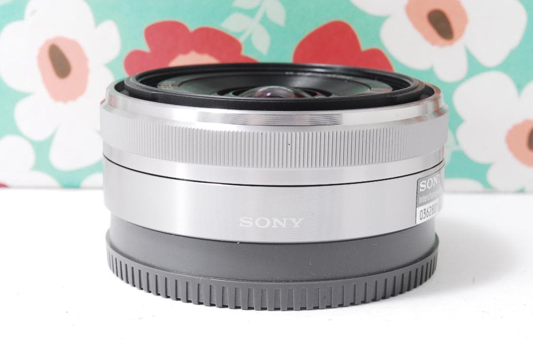 ❤SONY 単焦点 SEL16F28❤パンケーキレンズ Eマウント❤大人気