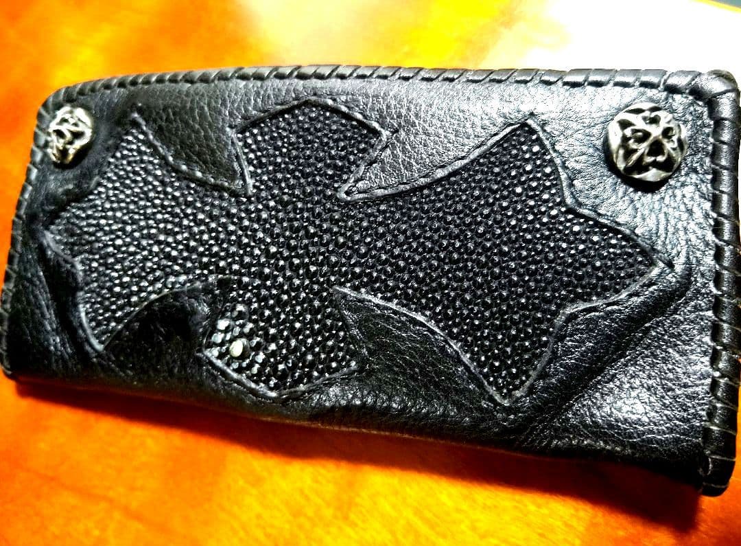 A＆G Cross Design Long Leather Wallet希少品☆ - メルカリ