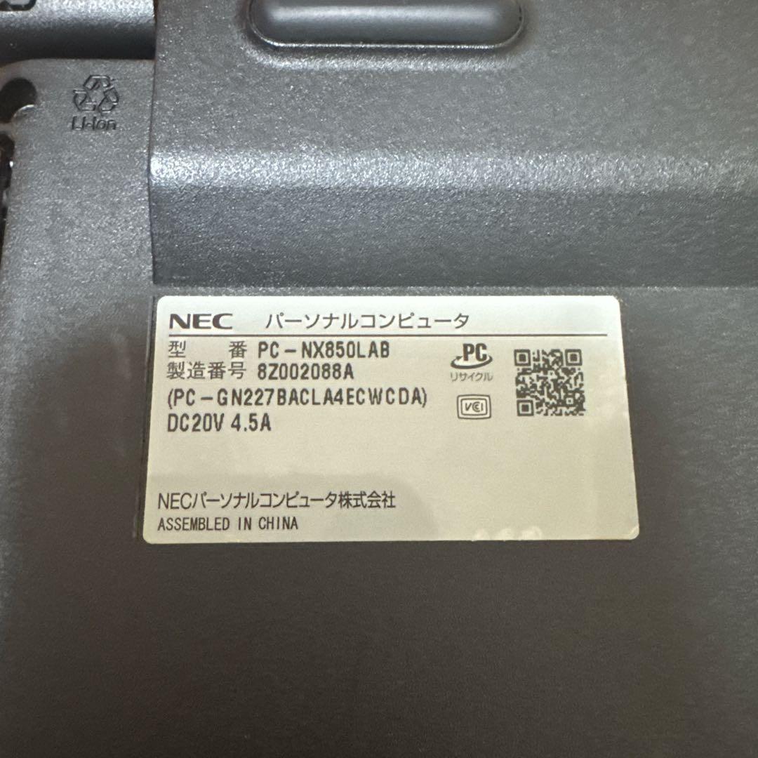 NEC ノートパソコン LaVie NX850LAB メモリ32GB - メルカリ