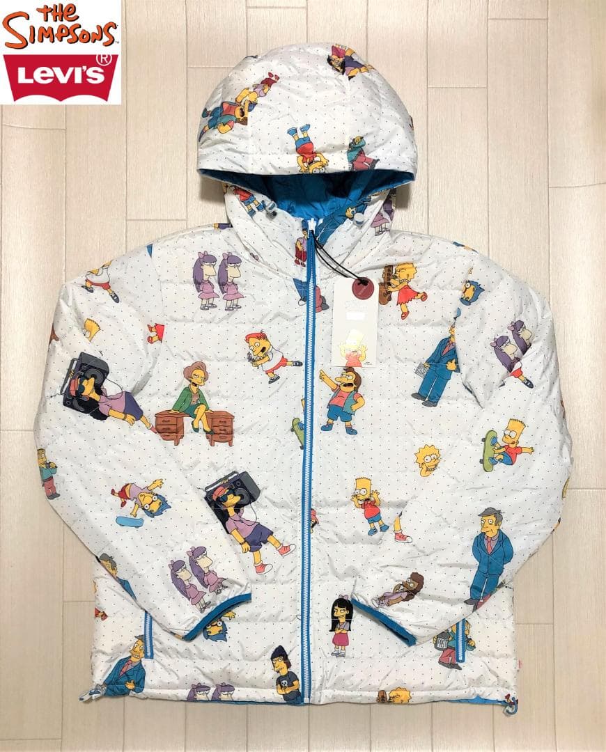 リーバイス × ザ・シンプソンズ コラボ リバーシブル パッカブル