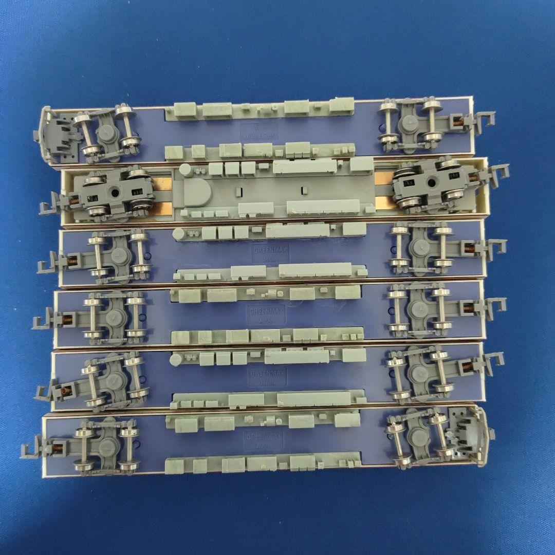 GМ　近鉄5800系　動力付き　6両セット　塗装印刷済み組み立てキット　難有り