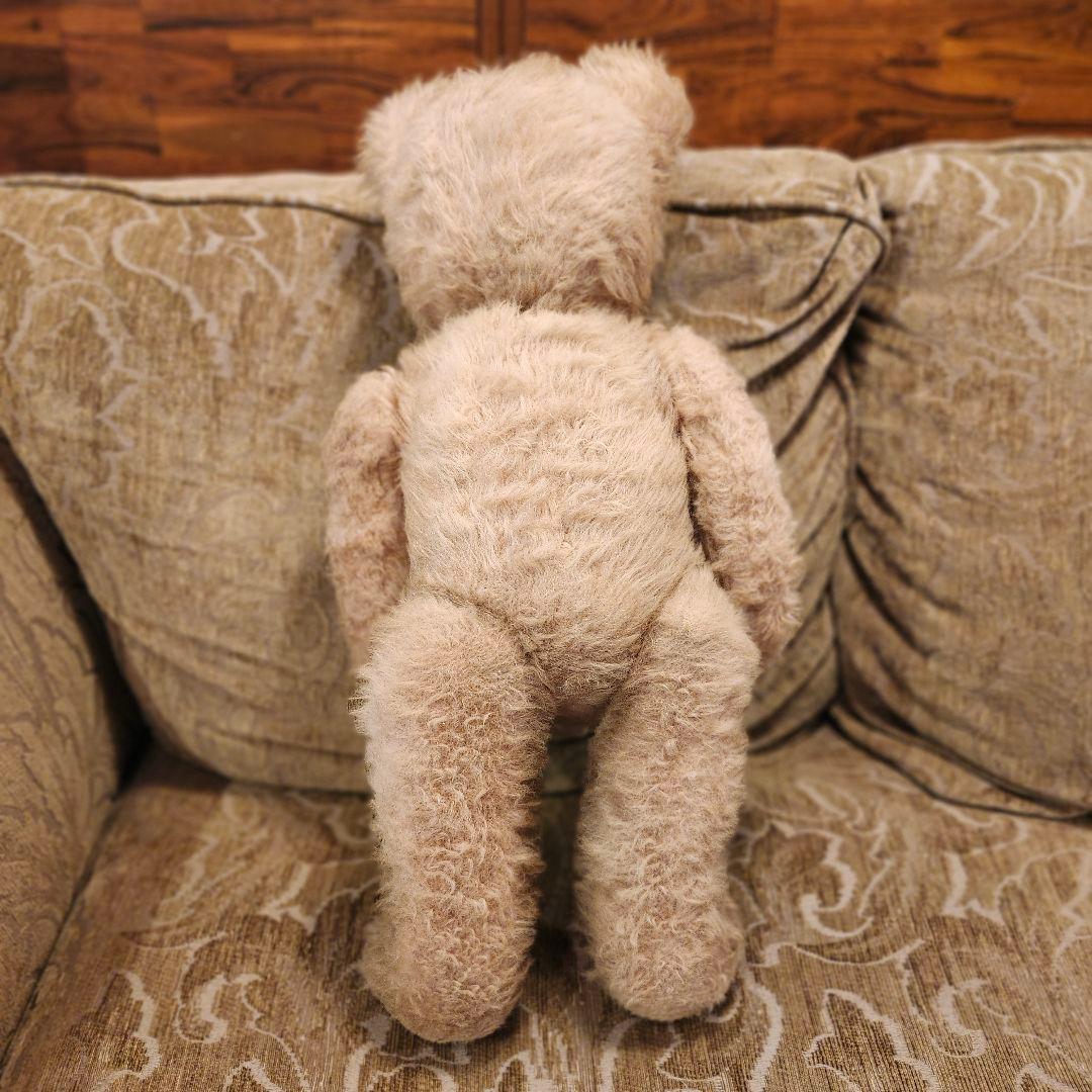 は*ん様 ドイツ アンティーク 大きなテディベア 60cm ハーマン アンティー