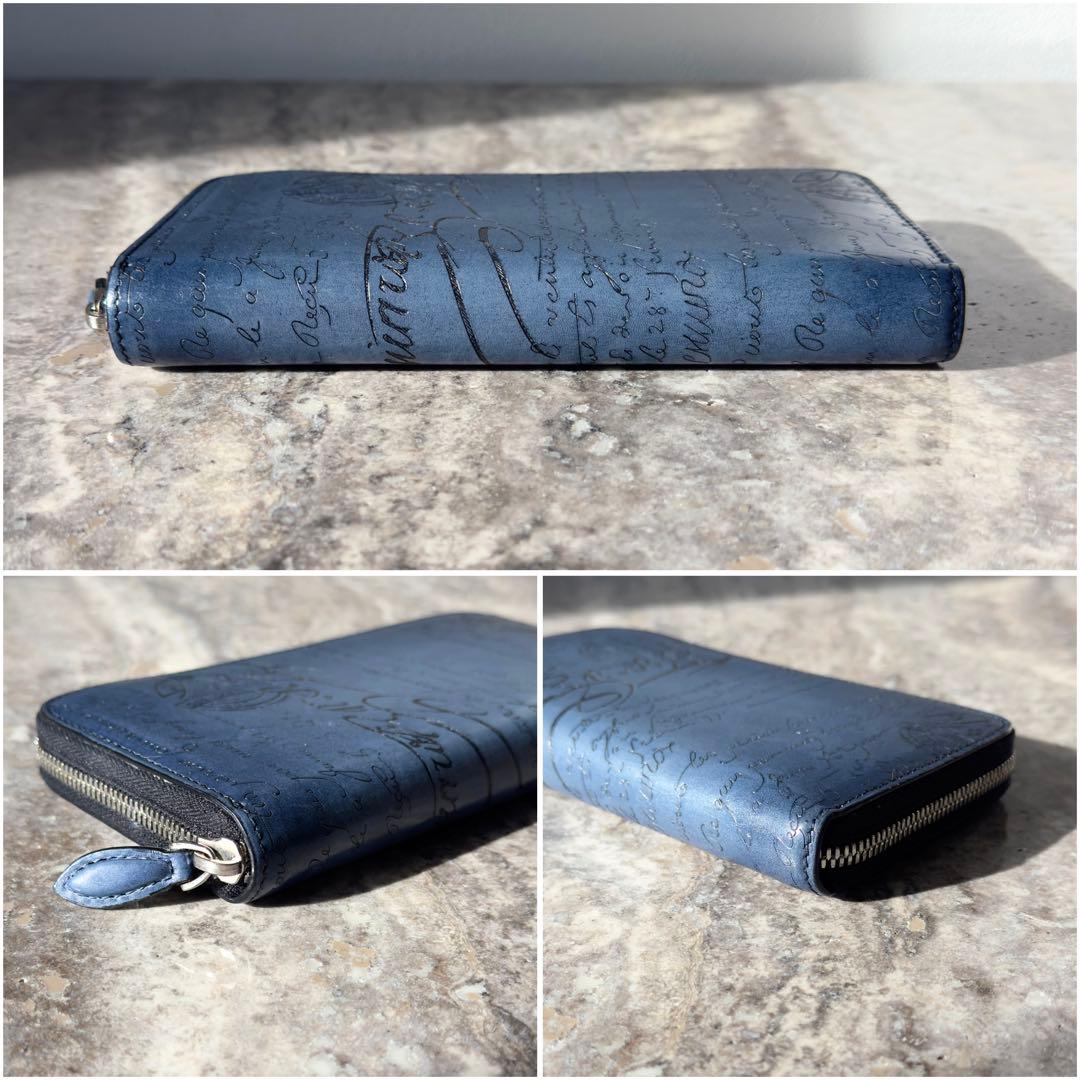 定価20.6万円 ベルルッティ イタウバ スクリットレザー長財布