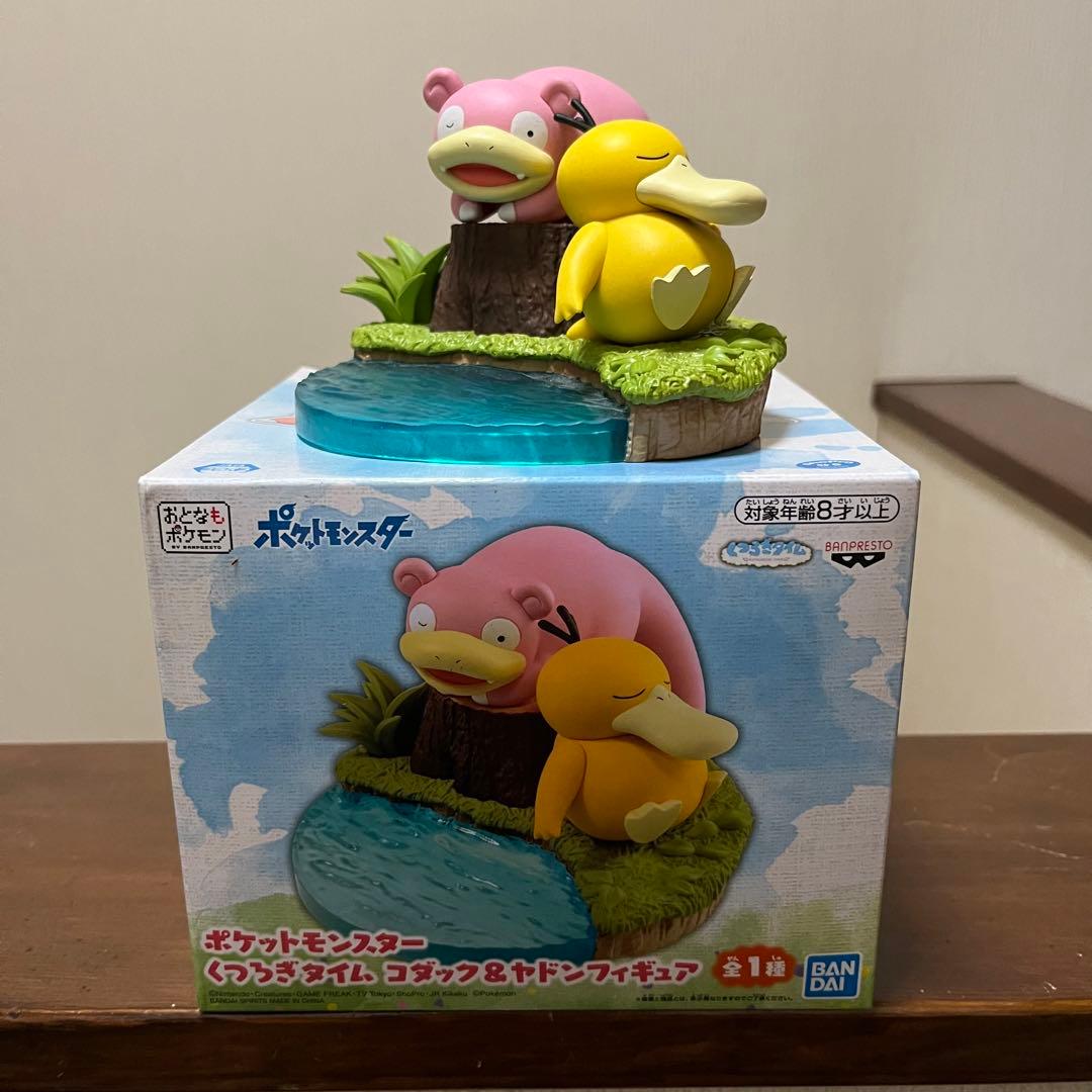 ポケットモンスター くつろぎタイム コダック&ヤドン フィギュア