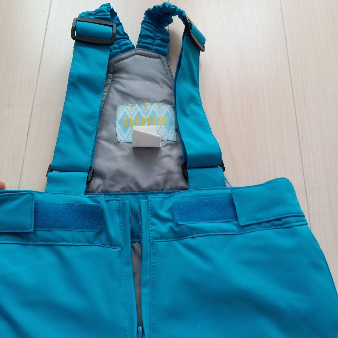 新品 未使用 nima 幾何学模様 ジャケット＆パンツ スキーウエア 100